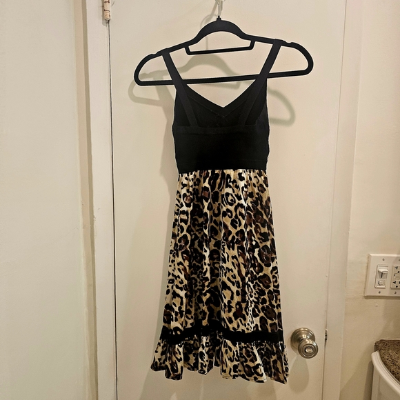 Bebe Black Ribbed Top - Picture 1 of 5